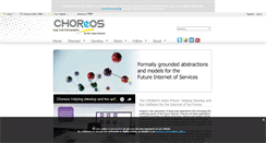 Desktop Screenshot of choreos.eu